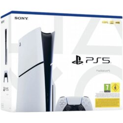 Sony playstation PS5 1TB slim + dualsense white Cene