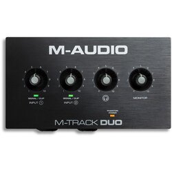 M-audio MTRACK DUO 2-in 2-out USB- audio interface Cene