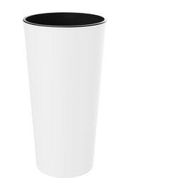 Gardino saksija finesa okrugla 30x57 bela Cene