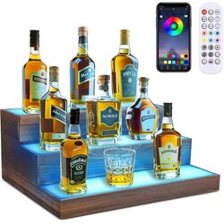 BEARUT 3-nivojsko stojalo za steklenice z RGB LED-osvetlitvijo Cene