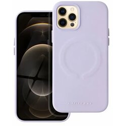 Roar kožna Mag Case maska kompatibilna s MagSafeom – za iPhone 12 Pro ljubičasta Cene