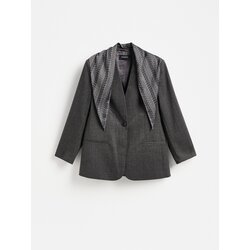 Reserved LADIES` BLAZER - tamnosivo Cijene