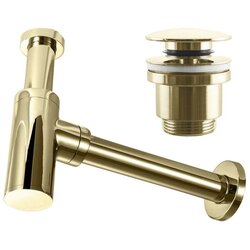 REA Bath Sifon za umivalnik Klik-Klak Universal Gold Cene