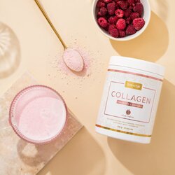 Biovital bioactive collagen Max6000 complex – kolagen napitak za zglobove, kožu i kosti malina Cene
