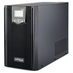 UPS GEMBIRD EG--PS3000-02, 3000 VA pure sine wave , LCD display, 3 x Schuko + 3 x C13 outputs, USB, black Cene