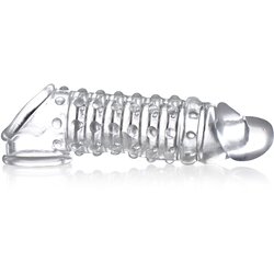 Size Matters 1.5 Inch Penis Enhancer Sleeve Clear Cene