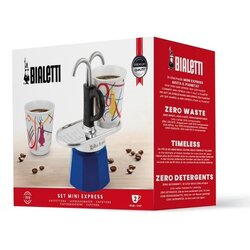 Bialetti Kandinski Moka Express Set 2 Cup Cene
