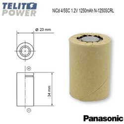 Panasonic NiCd 4/5SC 1.2V 1250mAh N-1250SCRL cadnica ( 1497 ) Cene