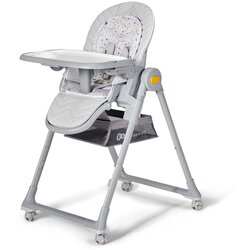 Kinderkraft stolček za hranjenje lastree™ grey Cene