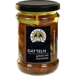Die Käsemacher datlji napolnjeni s kremnim sirom Cene