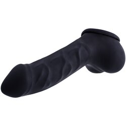 Toylie Latex Penis Sleeve Carlos 15cm Black Cene