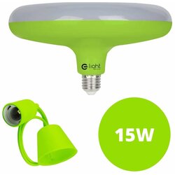 ekolight LED žarnica - sijalka E27 UFO + grlo na kablu 15W 1200 lm hladno bela 6000K Cene