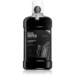Ecodenta Mouthwash Extra Whitening ustna voda z ogljem 500 ml unisex Cene