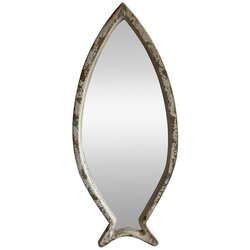 Signes Grimalt Ogledala Fish Mirror Siva Cene