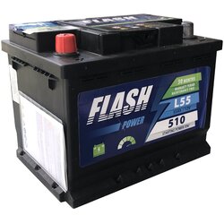 FLASH POWER akumulator 12V 55Ah 510A levo+ Cene