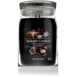 Yankee Candle Black Coconut dišeča sveča I. Signature 567 g Cene