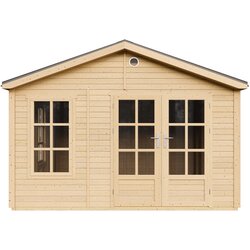 Timbela M735A Lesena vrtna hiška 370 x 360 cm, (5000345719) Cene