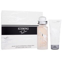 Iceberg Twice Platinum Set toaletna voda 125 ml + losjon za telo 100 ml za ženske Cene