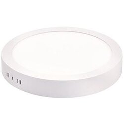PANEL Moderna okrogla LED stropna svetilka, bela, za hodnik, 3000K, 18W, IP44, vodoodporna za kuhinjo, pisarno, otroke, kopalnico, (22110688) Cene