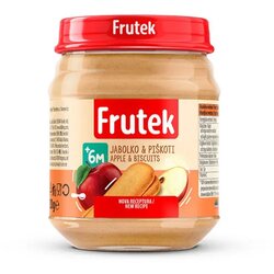 Frutek kašica jabuka i keks 120g Cene
