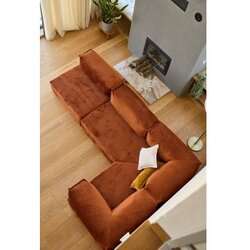 Atelier Del Sofa ugaona garnitura kanyon tile red Cene
