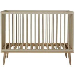 Qu-ax otroška posteljica flow 60x120 clay & oak Cene