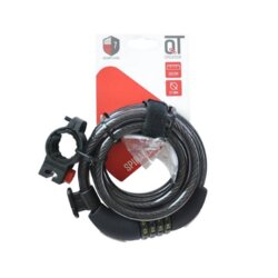 QT spiralna sajla na šifru fi 12mm, lokot Cene