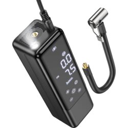 Hoco ZP5 May Multifunkcionalni ručni kompresor, do 3,5 bara, crni Cijene