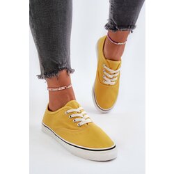 Kesi Women's Classic Yellow Sneakers Olvali Cene