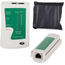 UTP tester omrežnih kablov RJ45 RJ11 + torbica Cene