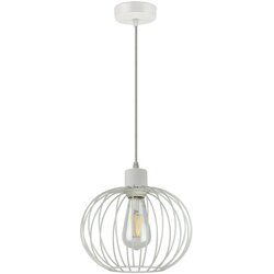 ADVITI SOLA viseča stropna lampa E27, bela Cene
