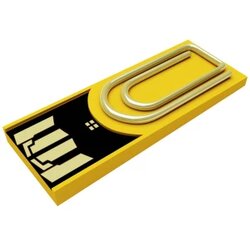 Xlyne clip/me TRUE DOCUMENT USB stick bulk 8 GB žuta CA08LY002 USB 2.0 Cene