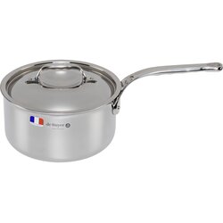 De buyer Affinity Casserole Stainless Steel with lid 20 cm Cene