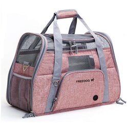 Freedog Torba za Transport - Smeđa 51x23x35 cm za ljubimce Cene