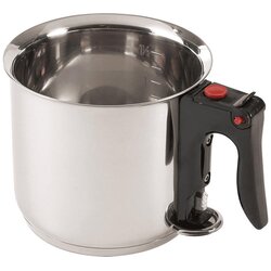 Baumalu lonec za mleko, bagnomaria 1,5 l, inox, indukcija Cene