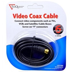 TriQuest Coaxial cable RG59 M/M 1.8m Cene