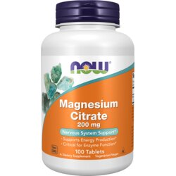 Now Foods magnezijum citrat - prirodna podrška za energiju i zdravlje 100 kapsula Cene