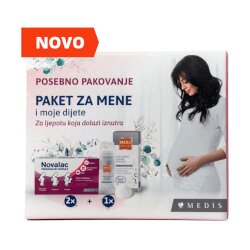 Medis Novalac prenatalne kapsule x2 + Merz Spezial hijaluronska kremasta pjena x1 Cene
