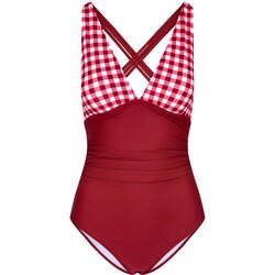 CUPSHE Ženski jednodelni kupaći kostim J10 bordo Cene