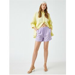 Koton shorts - Purple - Normal Waist Cene
