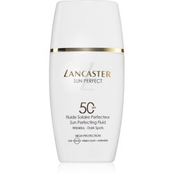 Lancaster Sun Perfect Sun Perfecting Fluid vodoodporna zaščita pred soncem za obraz 30 ml za ženske Cene