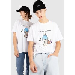 Brother Merle Rubbish T-shirt white Cene