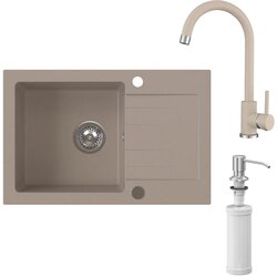 HOMEVELLO Kuhinjsko korito MIXA 681101 BEIGE SET, (5000489261) Cene