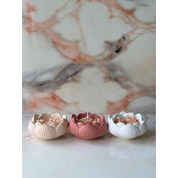 Aberto Design Set Betonskih sveća 29ST, Belo-rozi Cene