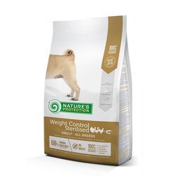 Natures Protection Nature's Protection Super Premium Weight Control Sterilised Živina i Račići, hrana za pse 12 kg Cene