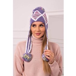 Kesi Women's cap with long ears Eunika K322 purple Cijene