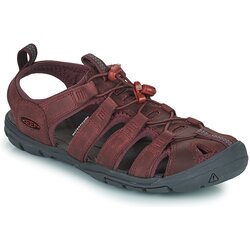 Keen Športni sandali CLEARWATER LEAT Bordo Cene