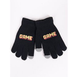 Yoclub Kids's Gloves RED-0108C-AA5E-003 Cene