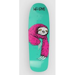 Welcome Sloth 9.5" Skateboard deska teal dip Cene