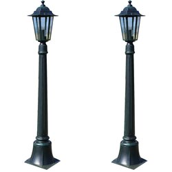 vidaXL Preston vrtne svetilke 2 kosa 105 cm Cene